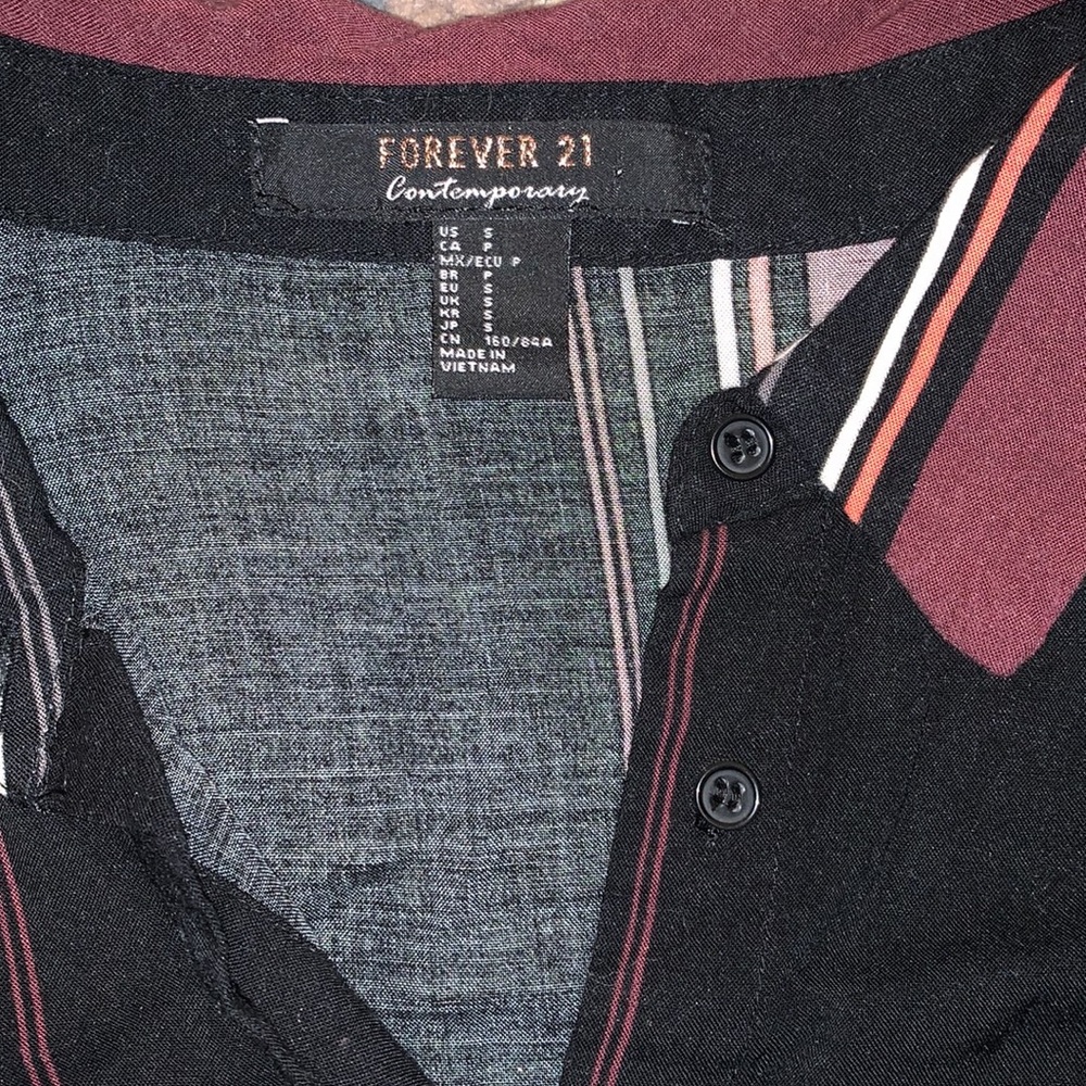 Striped Button Up - Picture 3 of 3